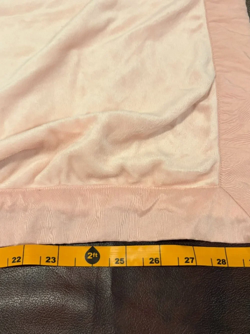 Vintage Jessica McClintock baby crib bedding quilt blanket set pink fairy Y2K